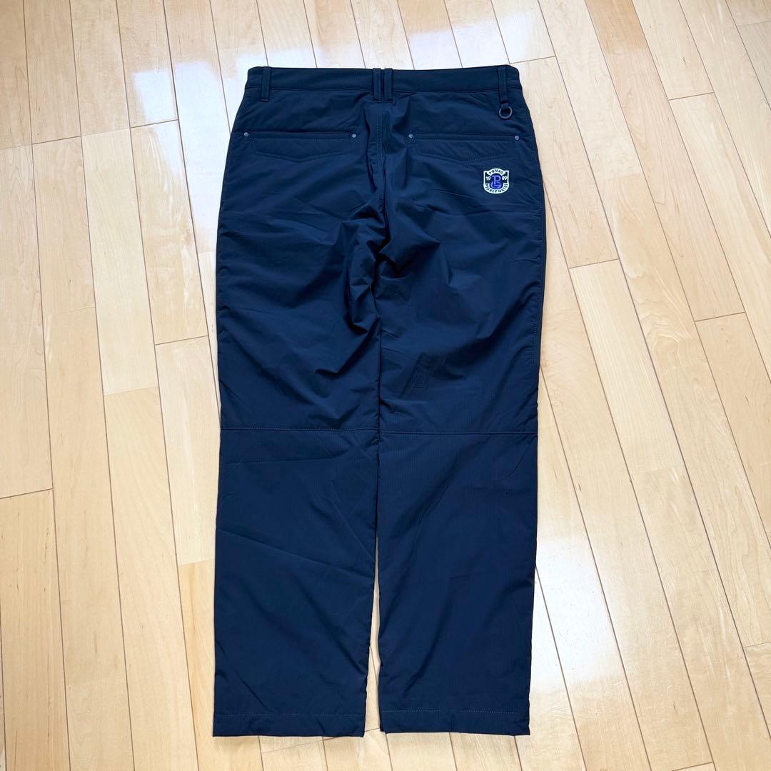 パーリーゲイツ パデッド 中綿 パンツ ネイビー 撥水 防水