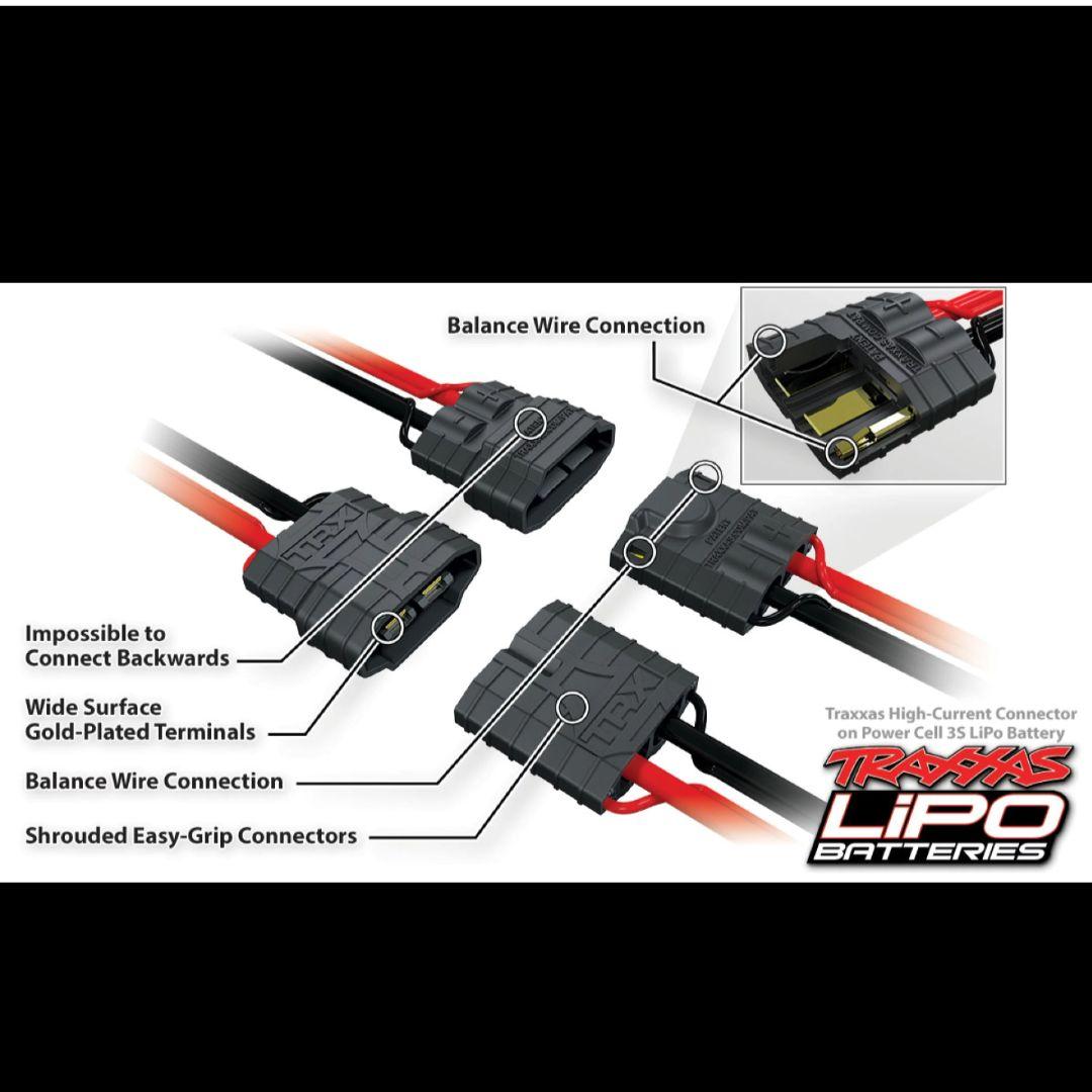 S*2様 TRAXXAS LIPOバッテリー 3s 5000mAh 25c 28