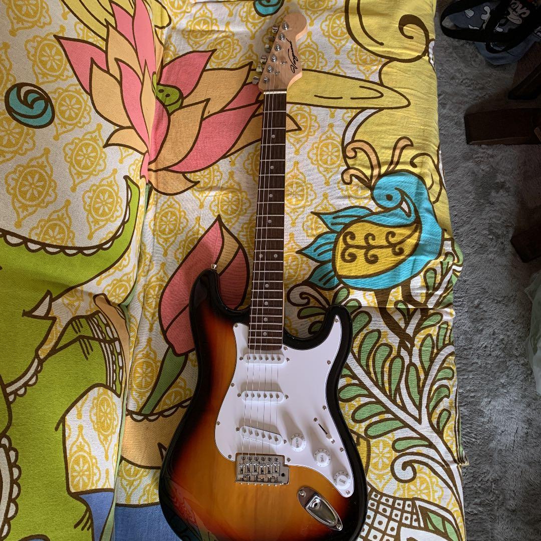 vanguard エレキギター　ケース付き　ほぼ新品