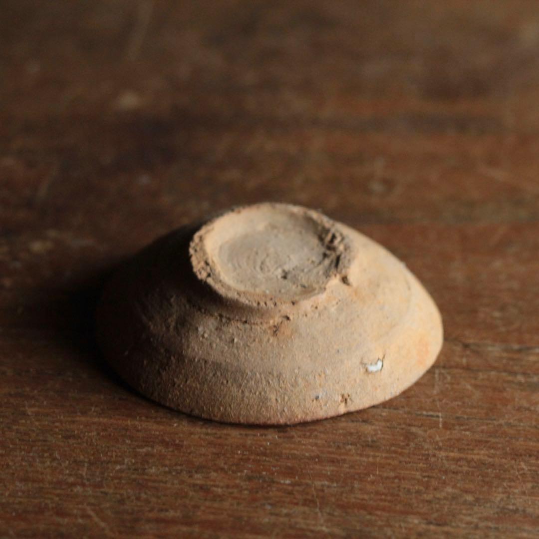 赤あがり 常滑 山盃 盃 ぐい呑み 酒器 鎌倉時代 古美術 古道具 アンティーク