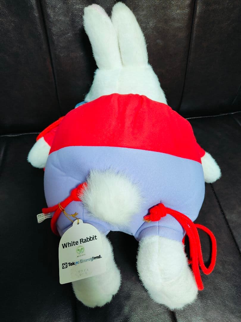 Disney ディズニー 不思議の国のアリス 白うさぎ リュック タグ付