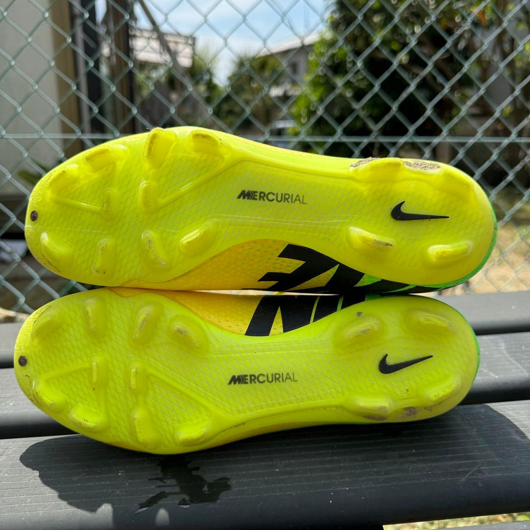 ナイキ マーキュリアル ヴェイパー Ⅸ HG-V ACC(イエロー×ライム)