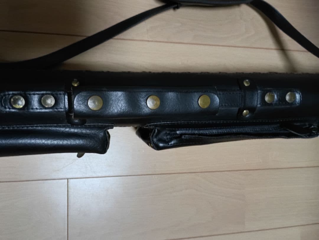 レザー　キューケース　black 2b 4s