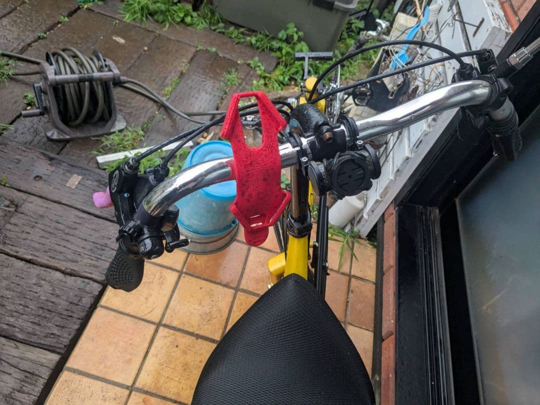 PROGRESSIVE 片持フォークリカンベント 　スラム→シマノコンポ載替