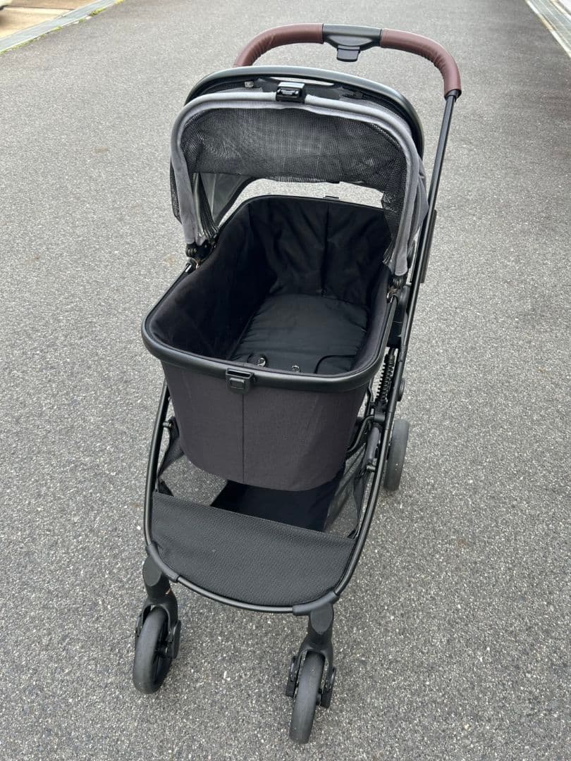 タイムセール★【ピッコロカーネ】ペットカート ワンタッチスタイル LIONA Ⅱ