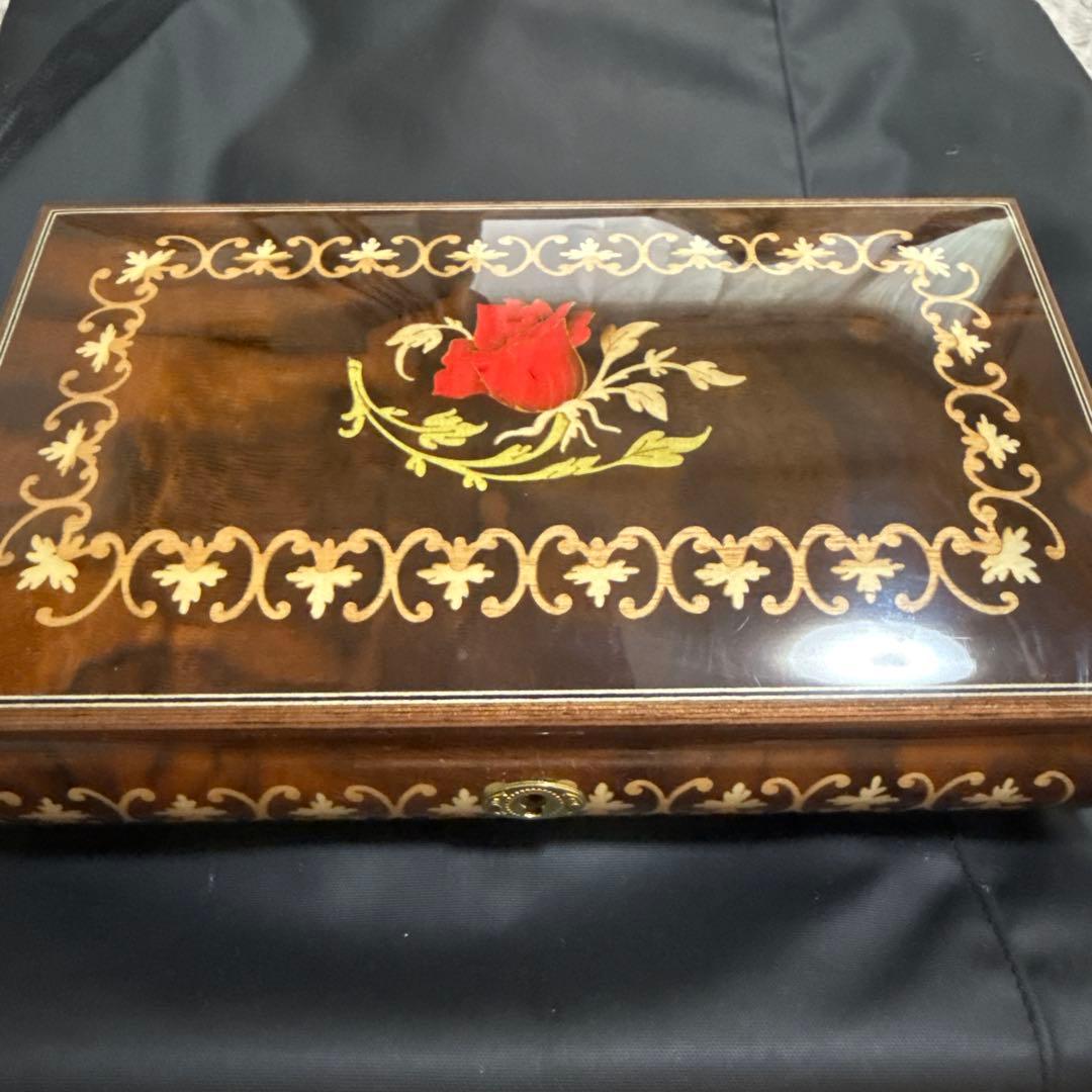 【訳あり】オルゴール/ジュエリーボックス/宝石箱/美女と野獣/小樽オルゴール堂