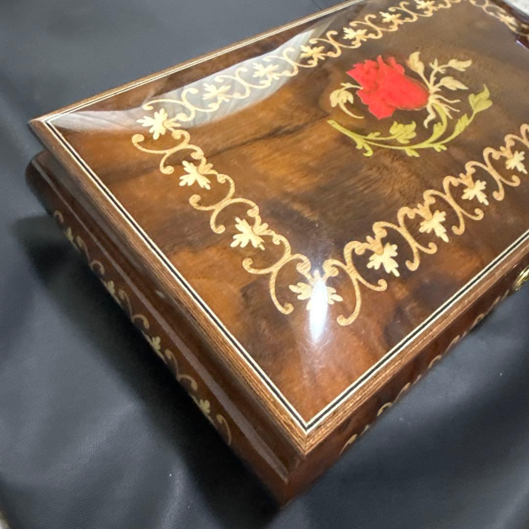 【訳あり】オルゴール/ジュエリーボックス/宝石箱/美女と野獣/小樽オルゴール堂