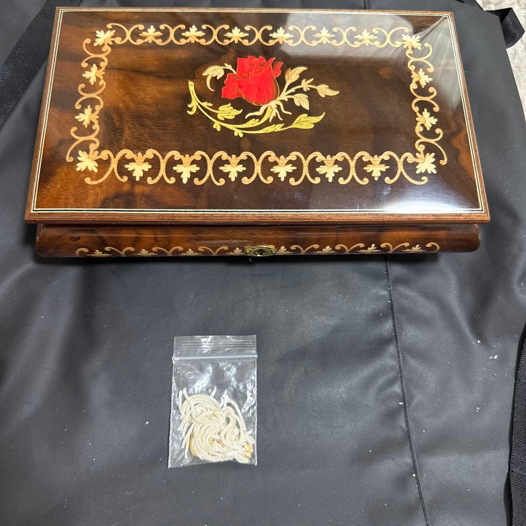 【訳あり】オルゴール/ジュエリーボックス/宝石箱/美女と野獣/小樽オルゴール堂