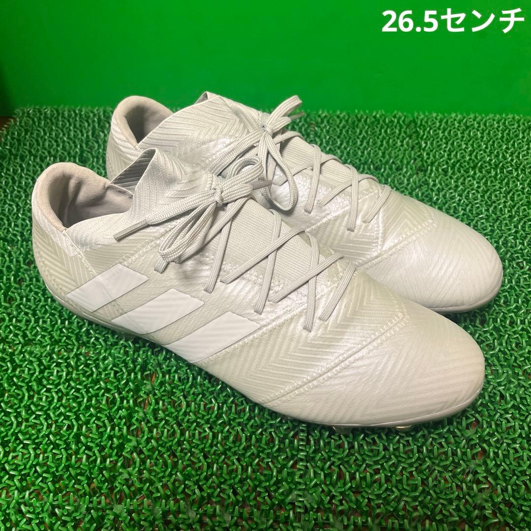 アディダス サッカースパイク ネメシス 18.2-ジャパン HG/AG(グレー)