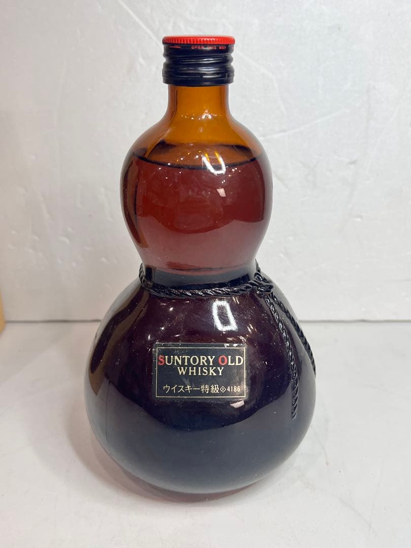 希少　サントリー オールド 祝大阪築城400年祭　ひょうたん型ボトル720ml