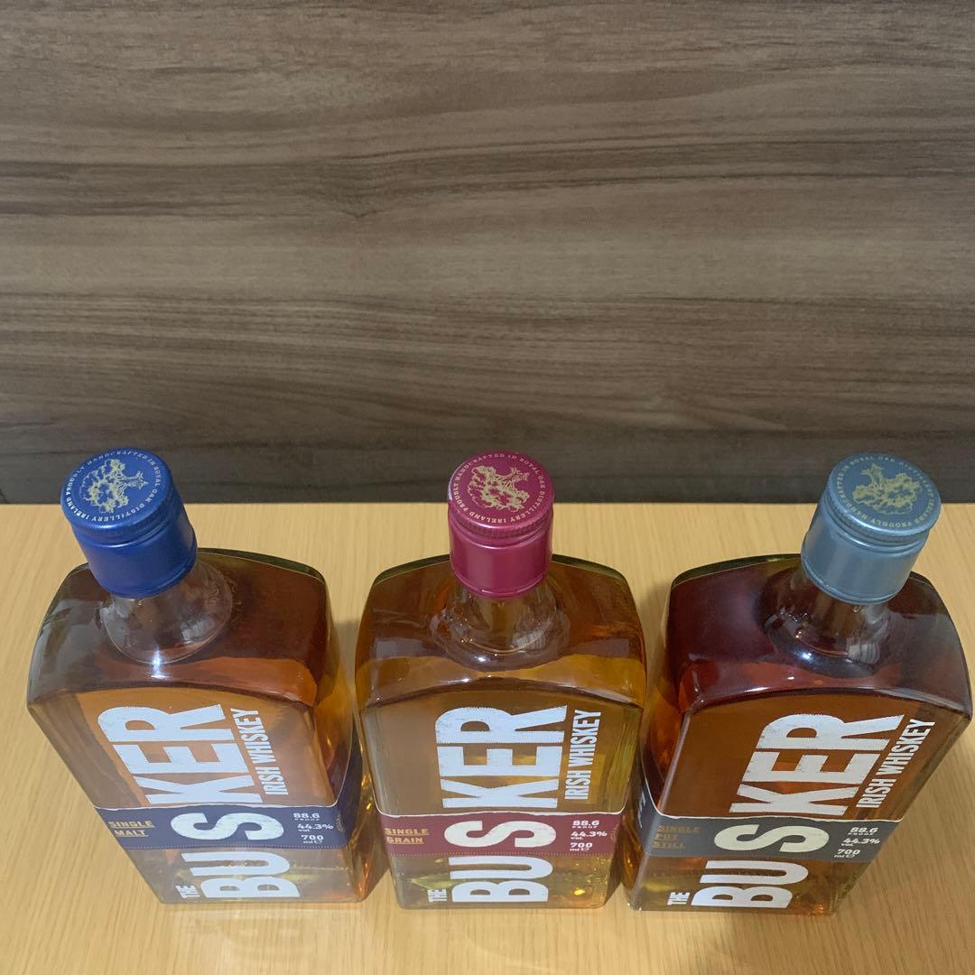 バスカーウイスキー　3本セット販売　新品未開封品