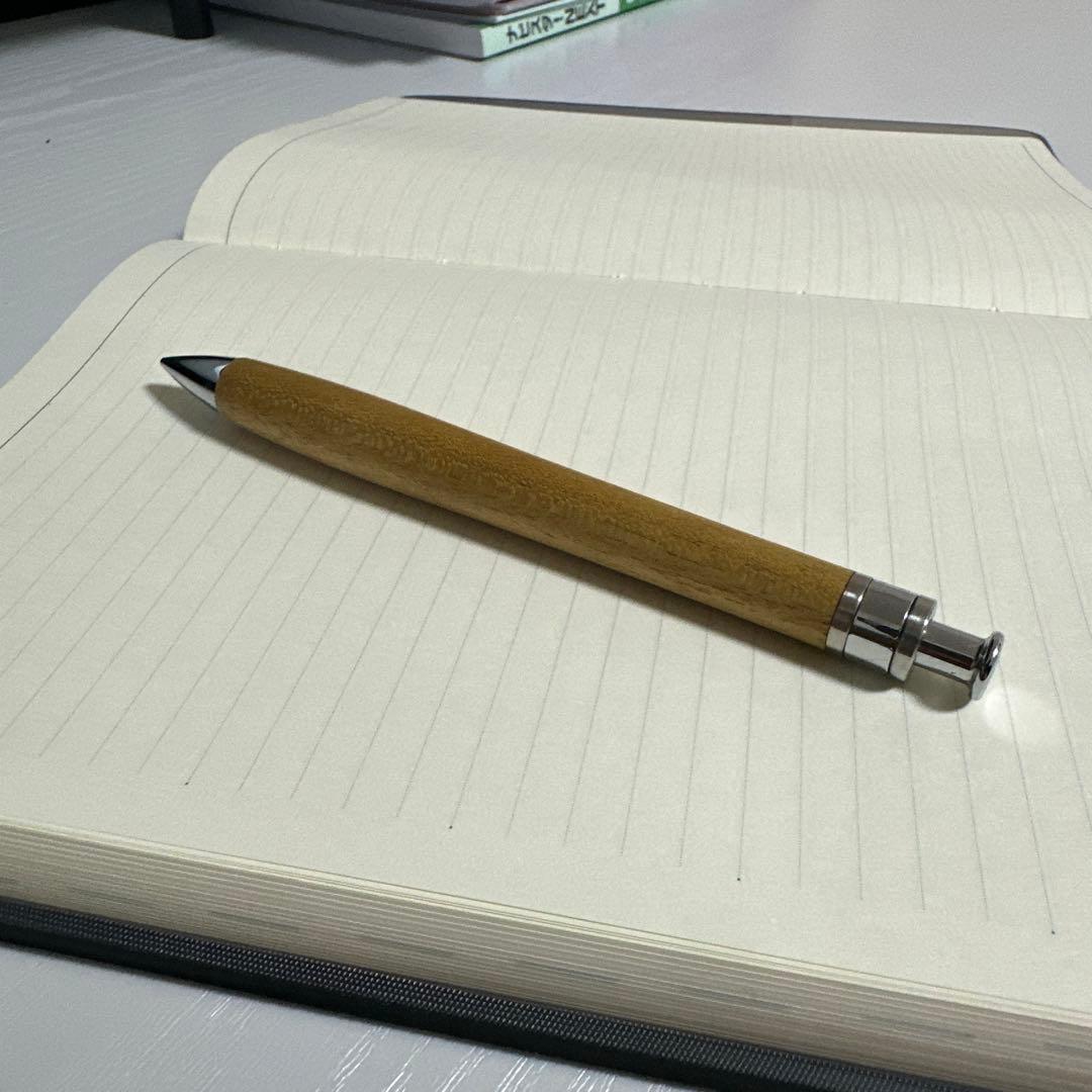 工房楔　イエローウッド　シャープペンシル　美品