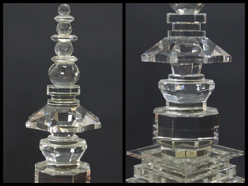 2002年FIFAワールドカップ日韓大会 記念『 慶州仏国寺塔』クリスタル製置物