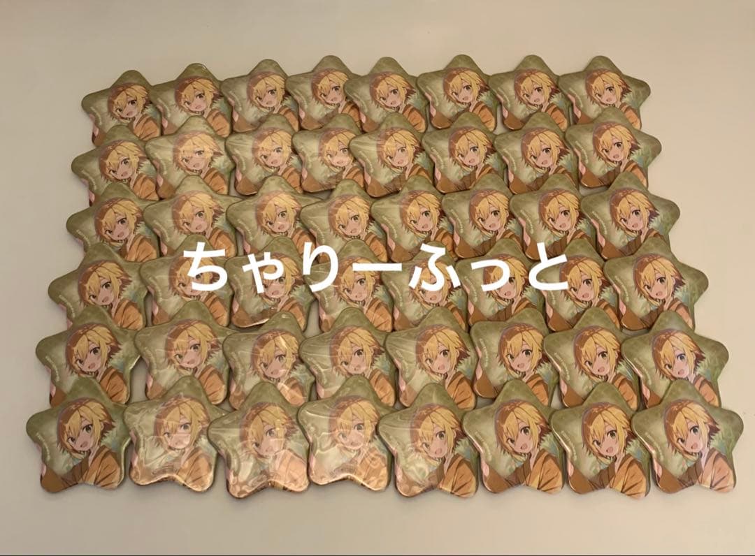 卯月コウ 七夕缶バッジ グッズ 48個 まとめ売り