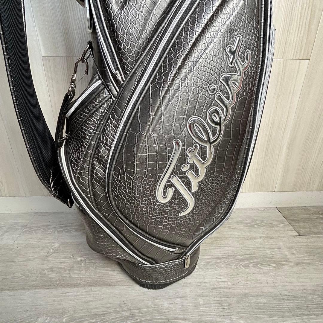 【美品！】タイトリスト メルセデスベンツ ゴルフキャディバッグ 限定品ワニ