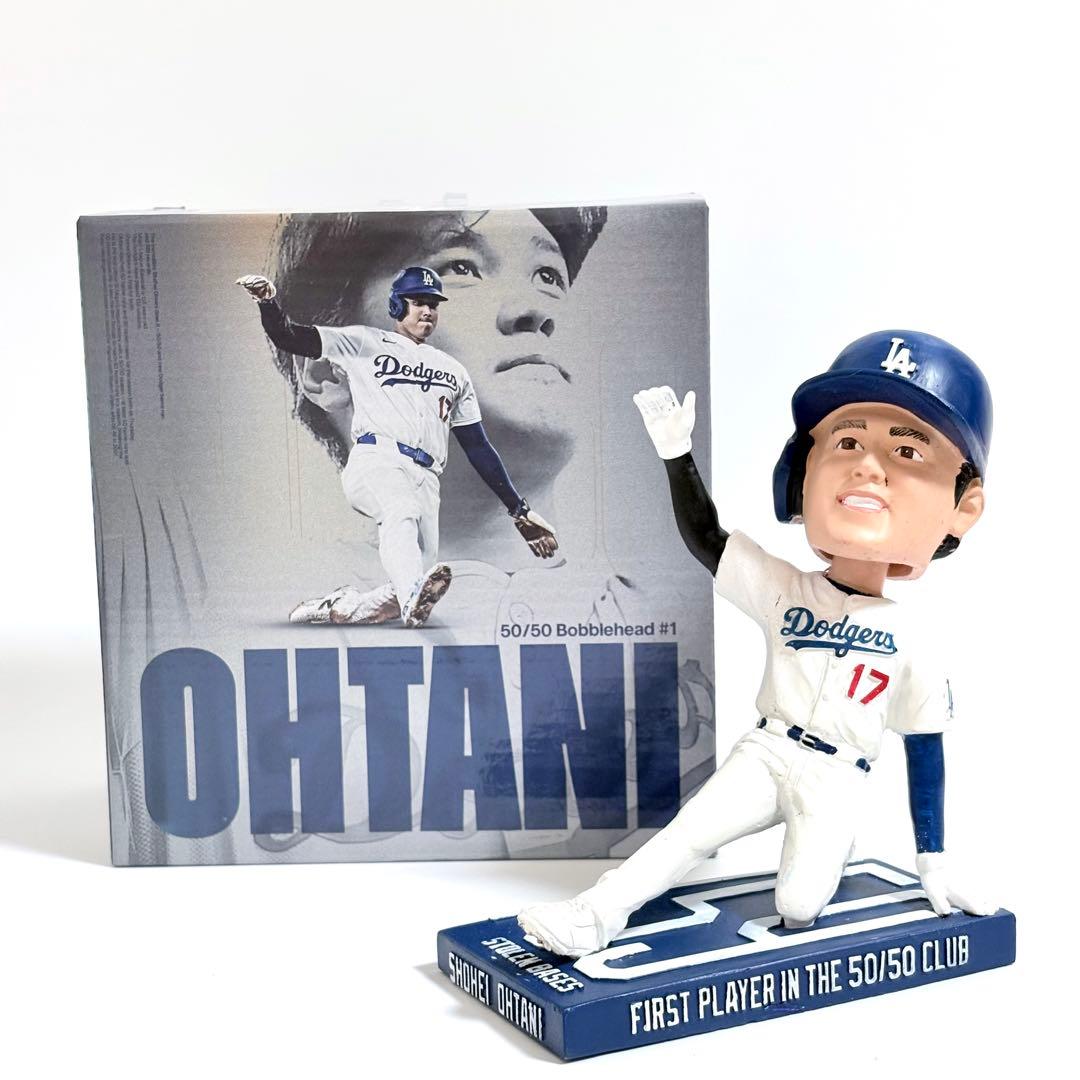 【新品・未使用】大谷翔平 ボブルヘッド 5月15日　球場配布 50/50 限定品