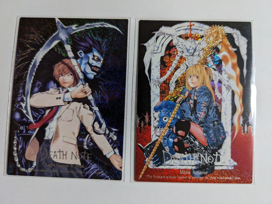 デスノート　トレーディングカード　スペシャル　2枚