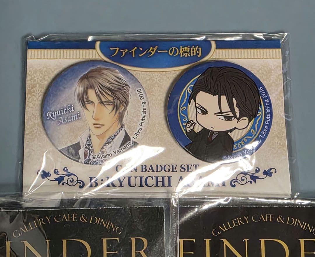 ファインダーシリーズ 缶バッジ やまねあやの