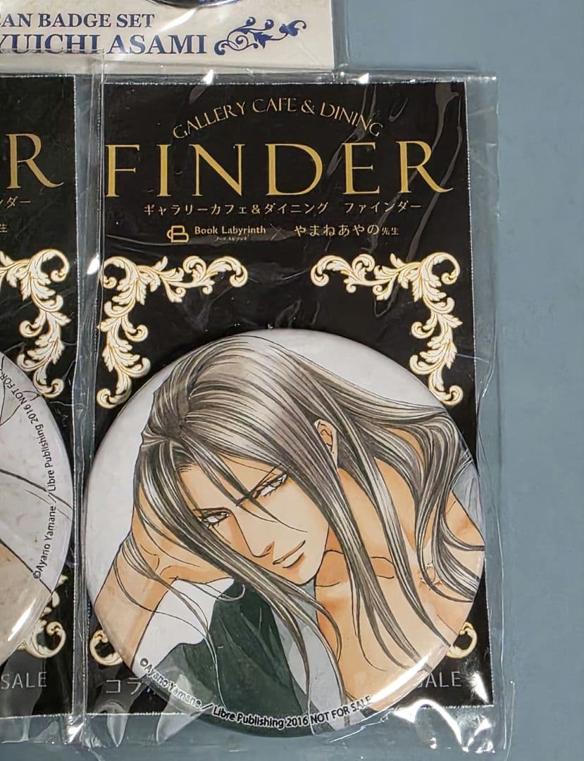 ファインダーシリーズ 缶バッジ やまねあやの