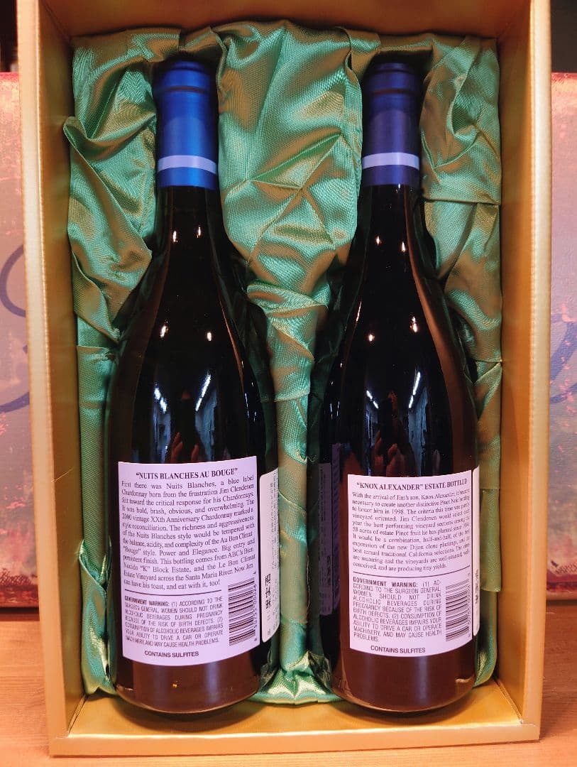 大特価‼️Au Bon Climat シャルドネ & ピノ・ノワール2本 セット