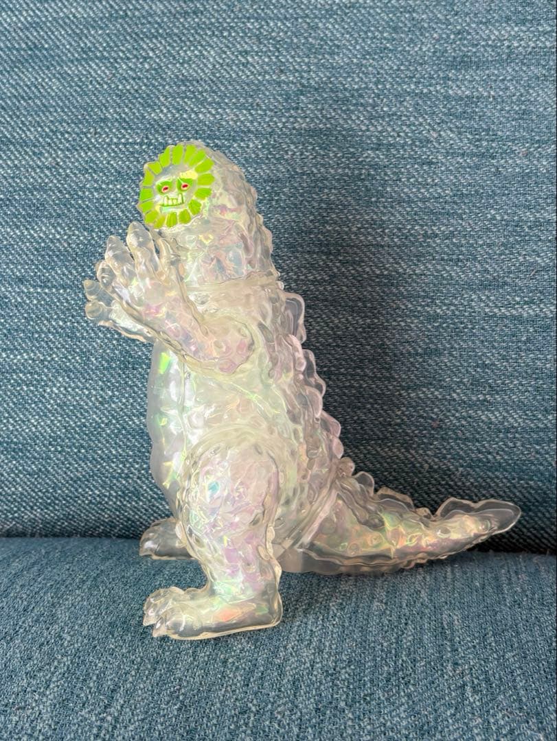 ゴーヤ怪獣　ソフビ　クリア