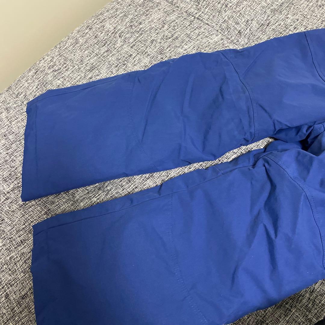 美品　ノースフェイス　スノボウェア　スキー　ジャンプスーツつなぎ　青　110