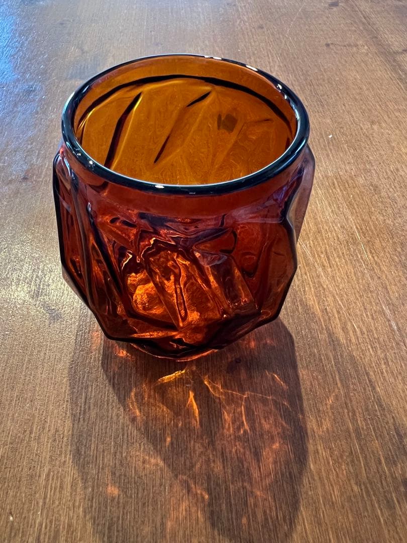 イワタデンキ　　クラッシュアイス　アンバーガラス ランタン