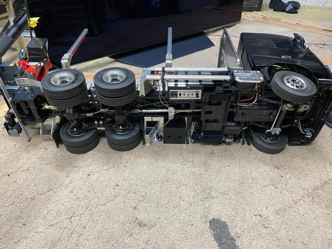 タミヤ　1/14 ボルボFH16　6x4　ティンバートラック　フルオペレーション