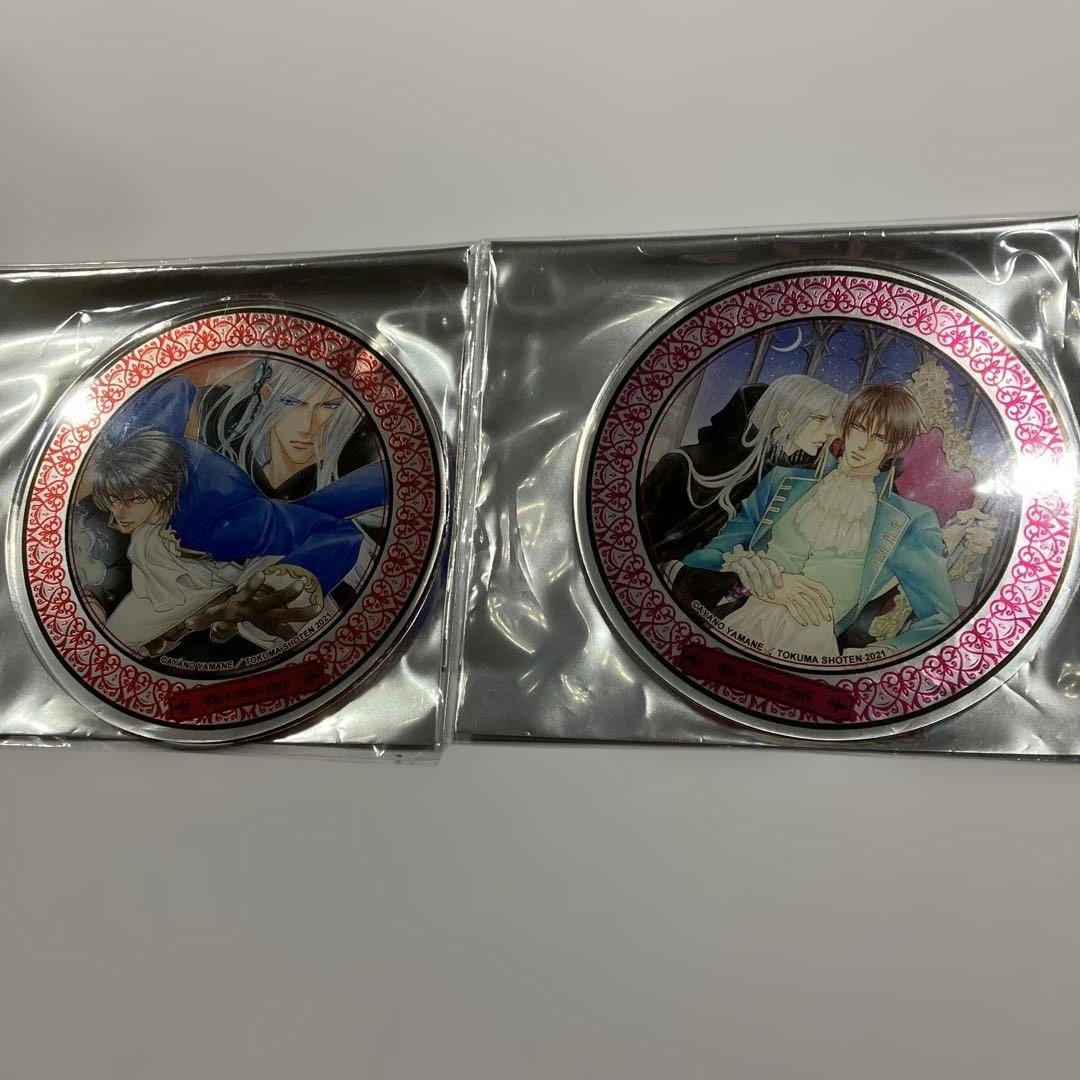 やまねあやの　クリムゾン・スペル　アクリルコースター8枚