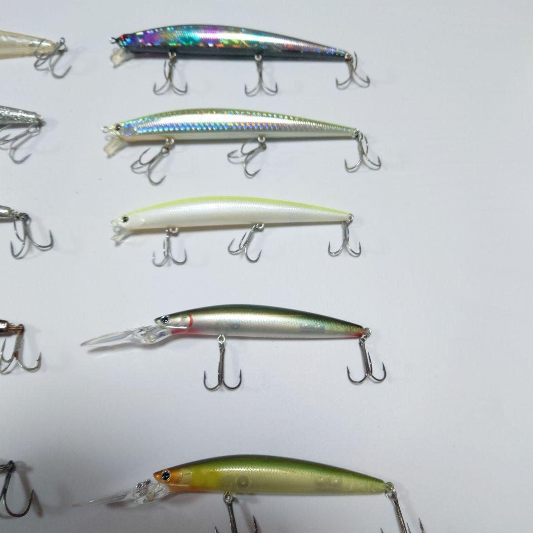 ima 他ミノー10個セット ケース付き