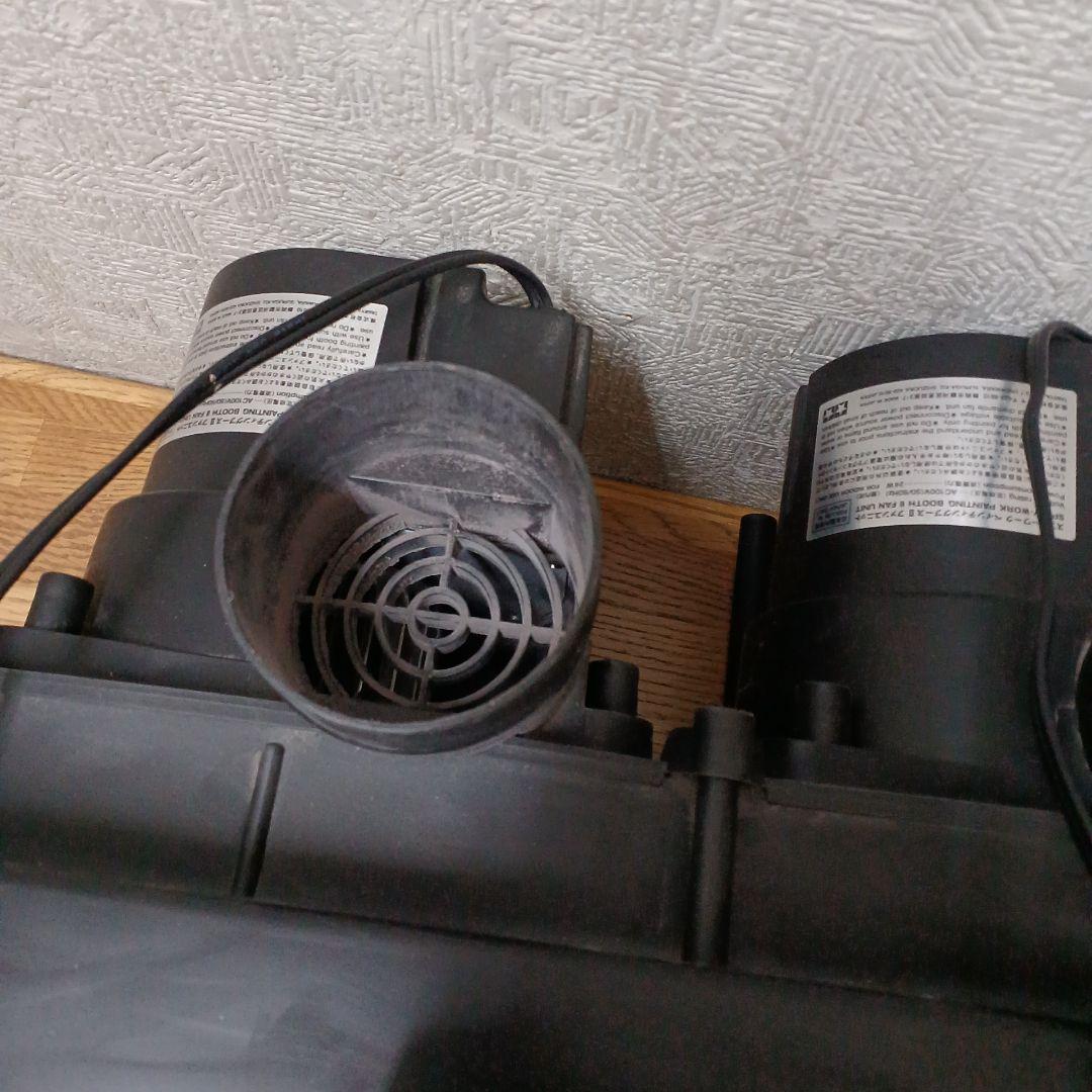 タミヤ スプレーワーク ペインティングブースII ツインファン 塗装