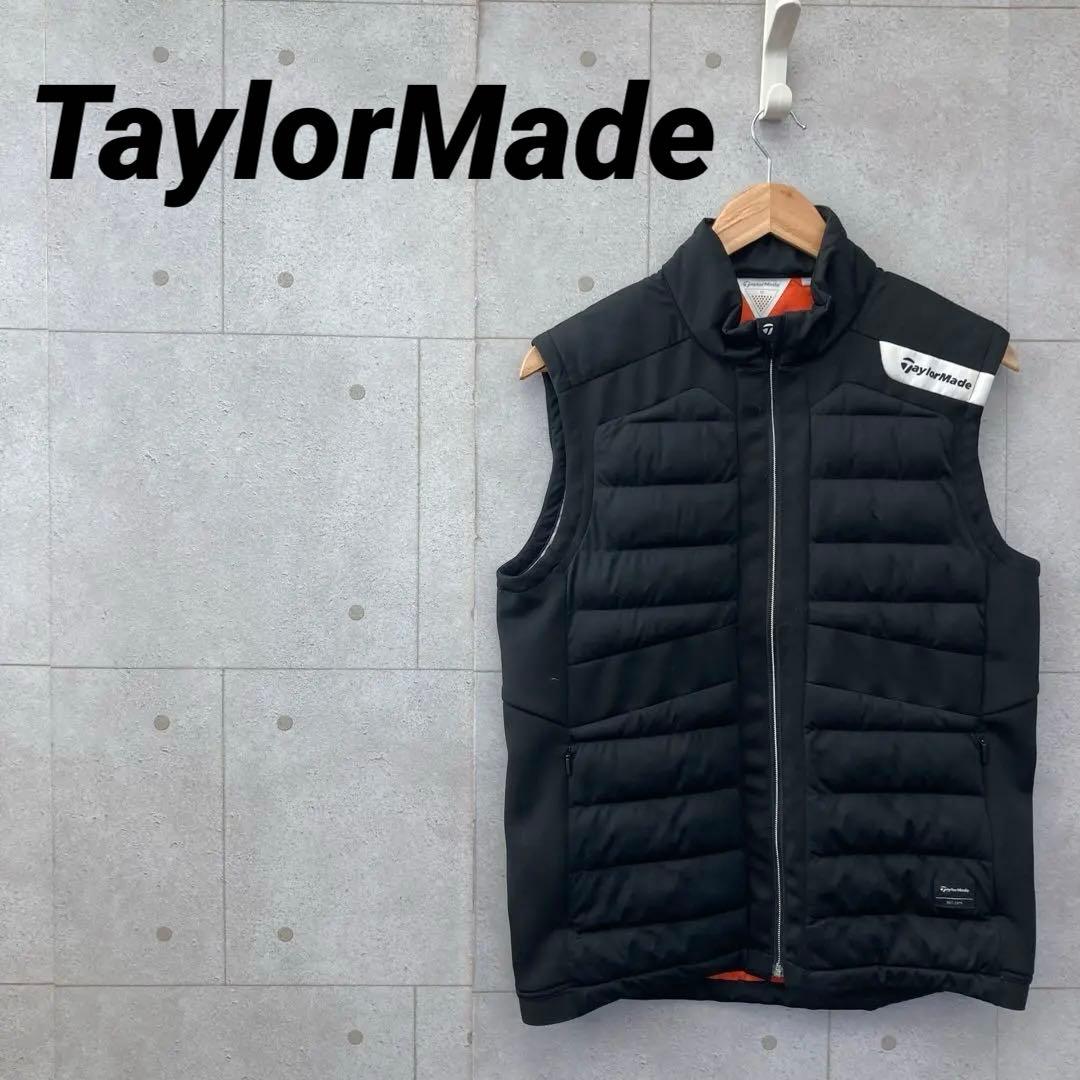 TaylorMade テーラーメイド 中綿ジャケットベスト メンズ M 黒