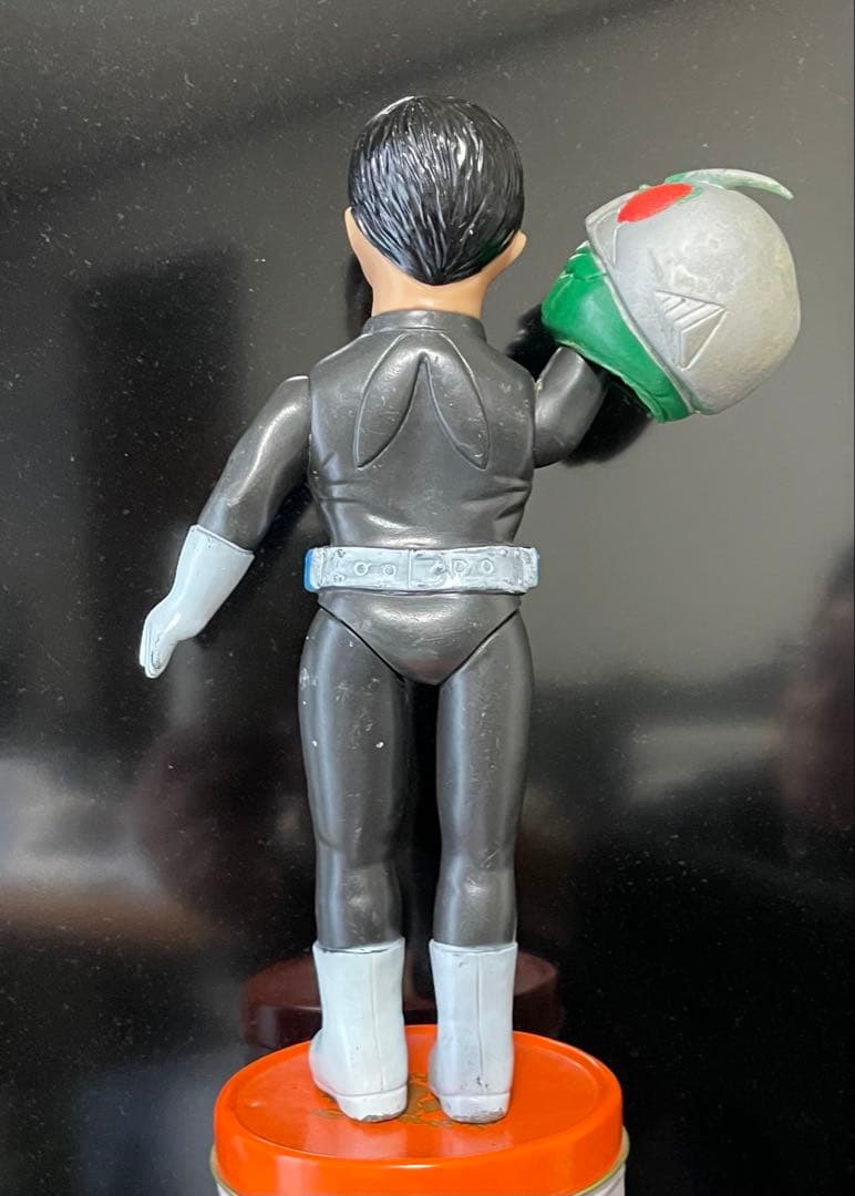 【無版権】面取れ 仮面ライダー ソフビ 25cm