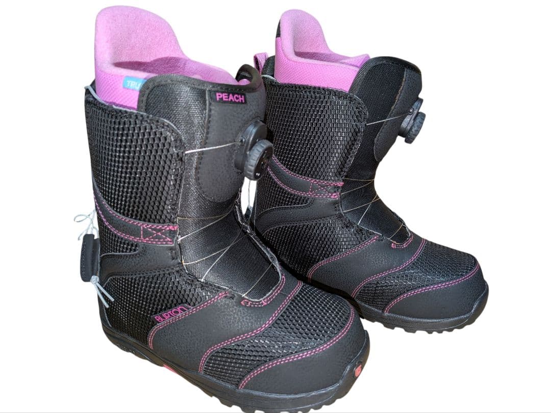 BURTON スノーボードブーツ PEACH BOA 女性用 ブラック/ピンク