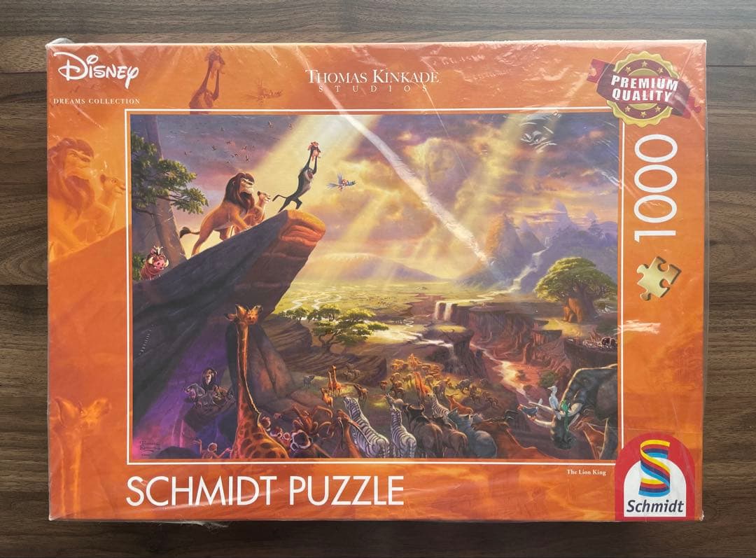 ライオンキング　ピーターパン　ジグソーパズル　1000ピース