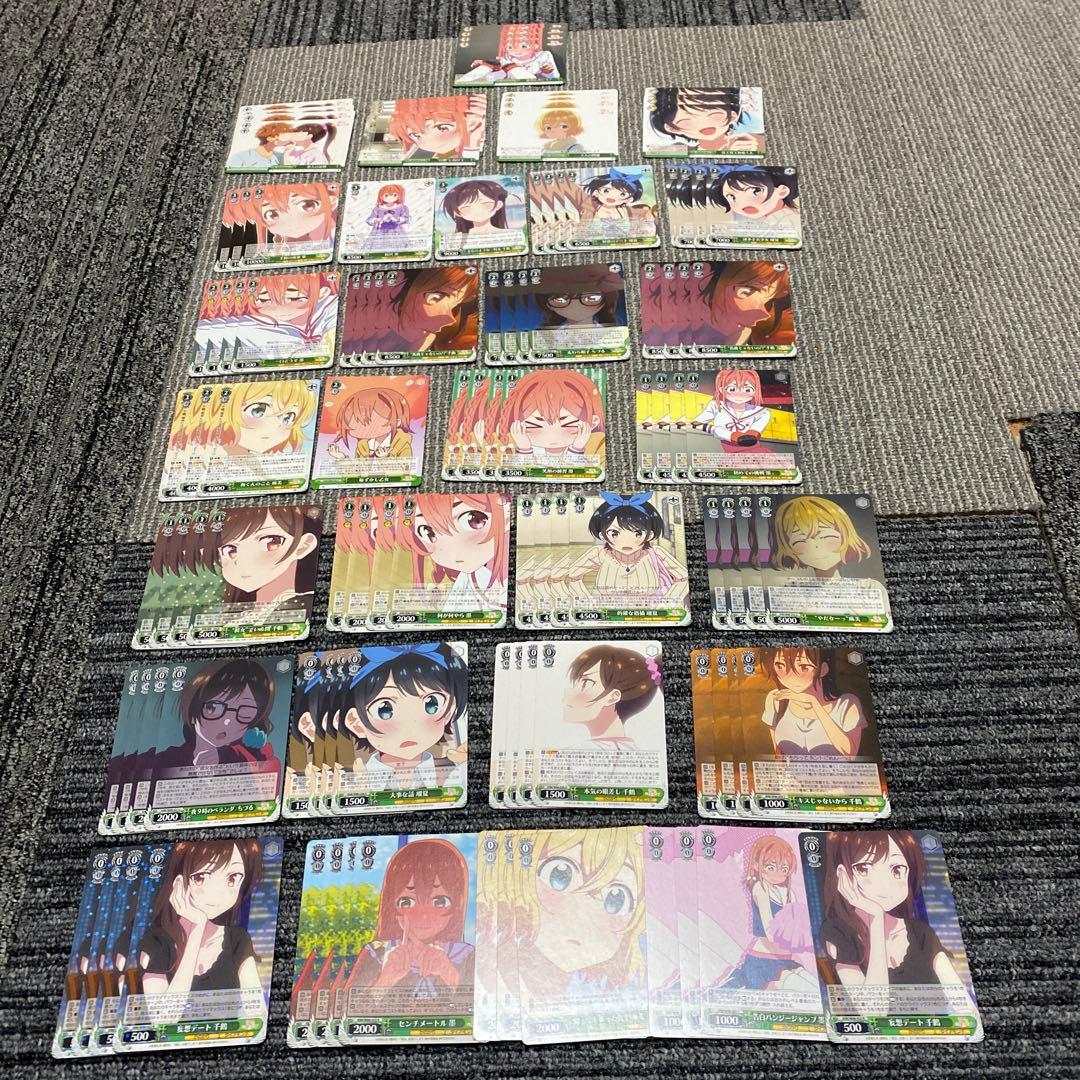 ヴァイスシュヴァルツ　彼女お借りします　デッキ　 大量デッキパーツ　かのかり