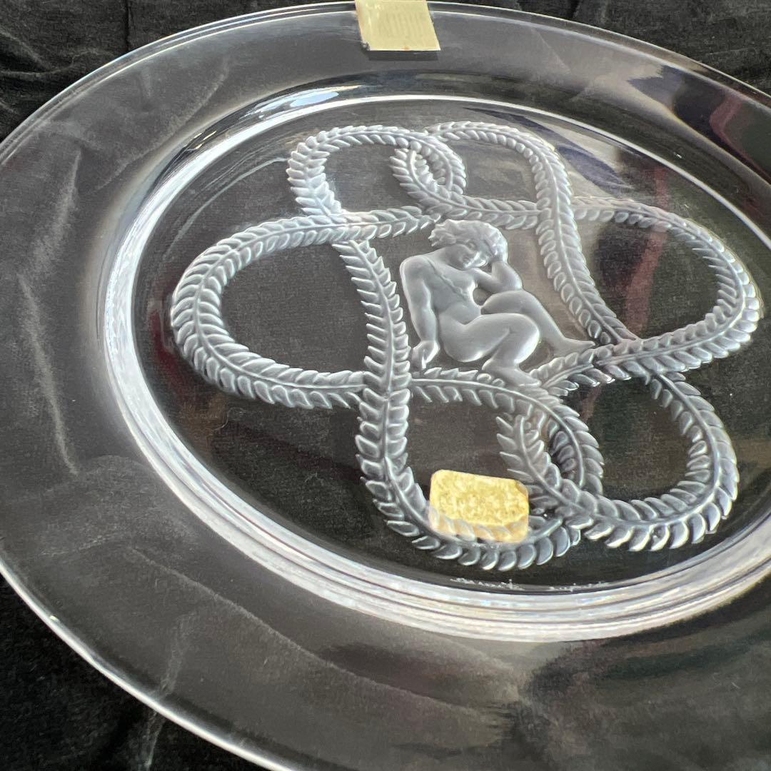 ルネ・ラリック　クリスタルガラス　お皿1/6