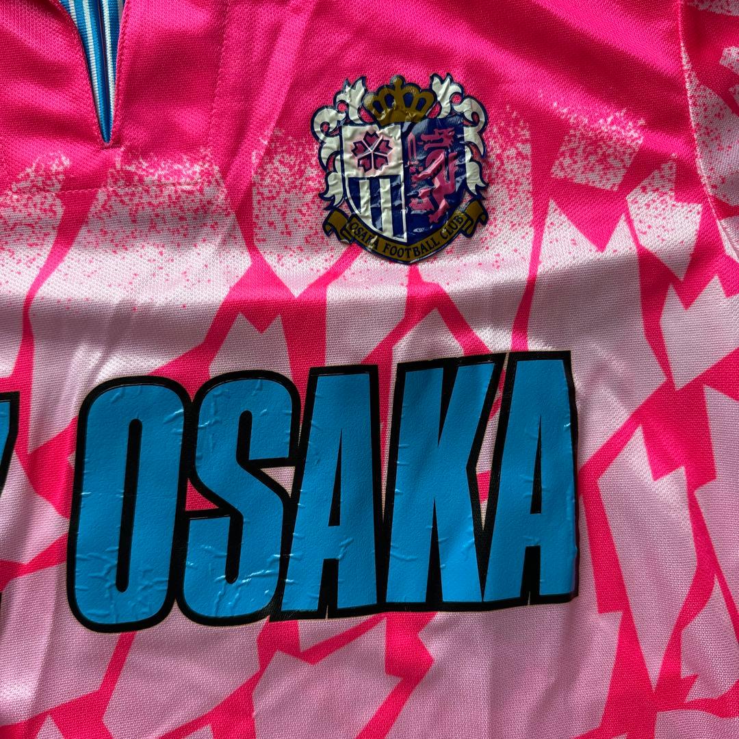 MIZUNO Jリーグ セレッソ大阪 レプリカmユニフォーム L 日本製 レトロ