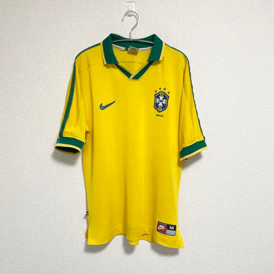 【希少】NIKE ナイキ ブラジル代表 ユニフォーム 1997年 M ビンテージ