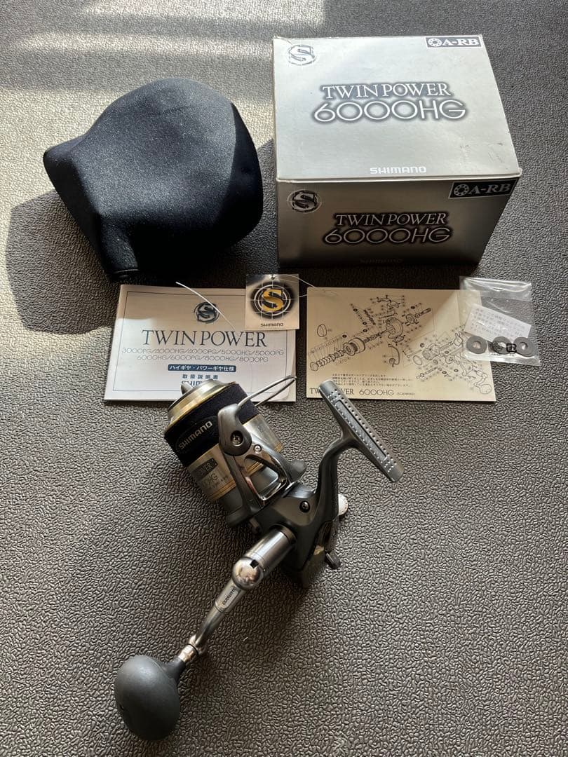 シマノ 02 TWIN POWER 6000HG