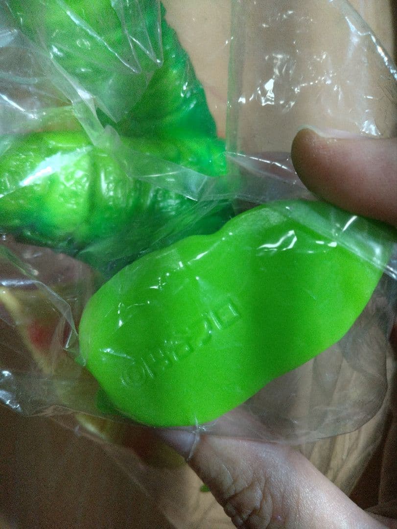 ベアモデル　ドラコ　黄緑色成型　怪獣コレクション ソフビ 円谷プロ