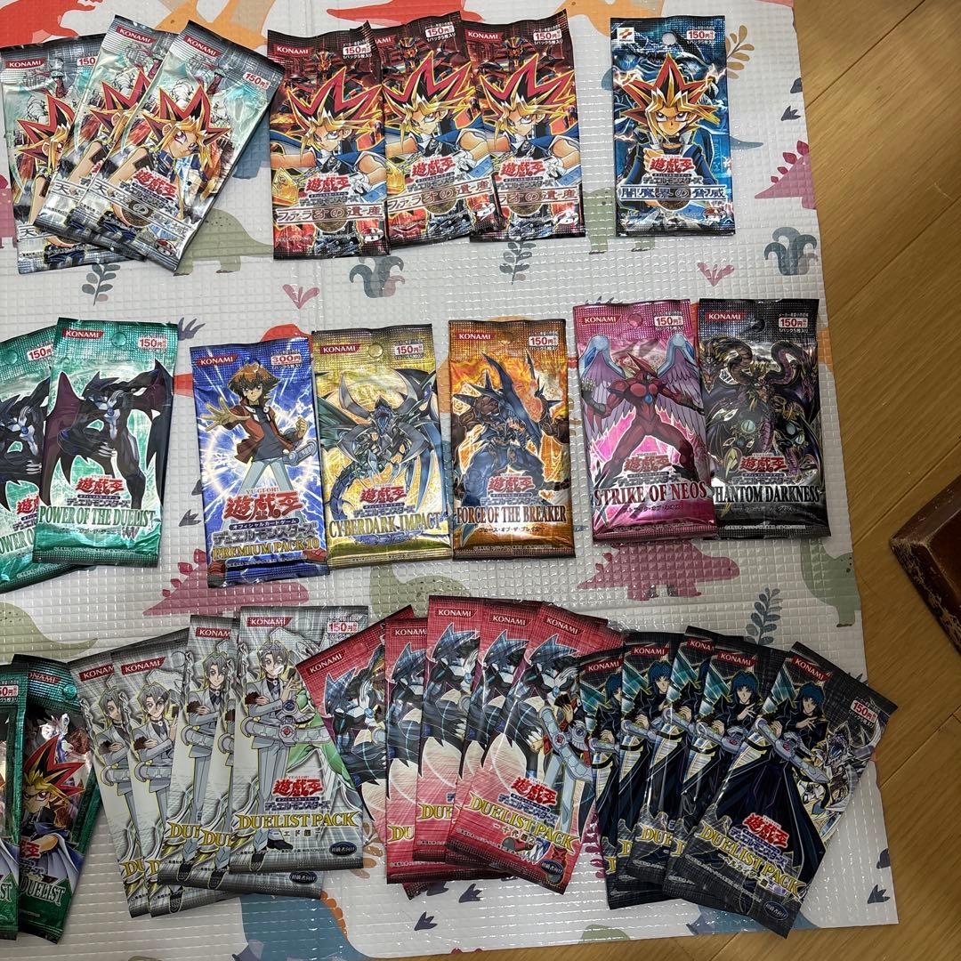 遊戯王OCG トレーディングカード 未開封パックまとめ売り