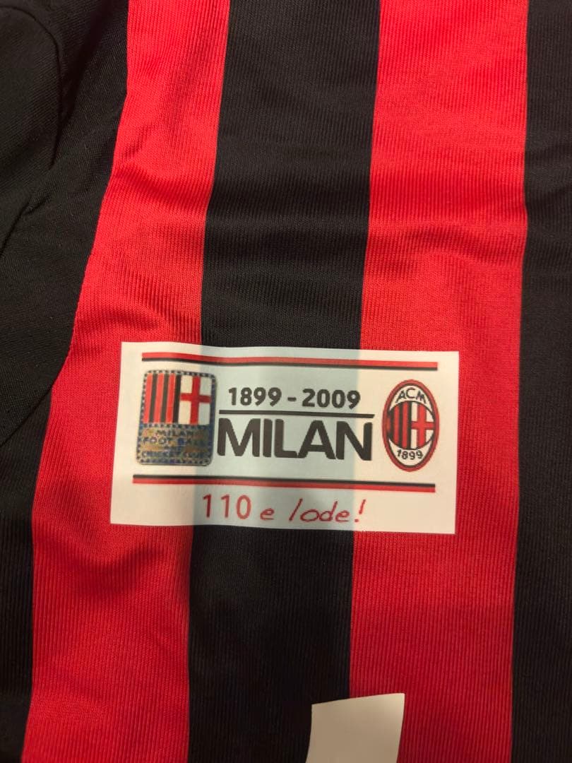 【当日発送】ロナウジーニョ ACミラン ユニフォーム