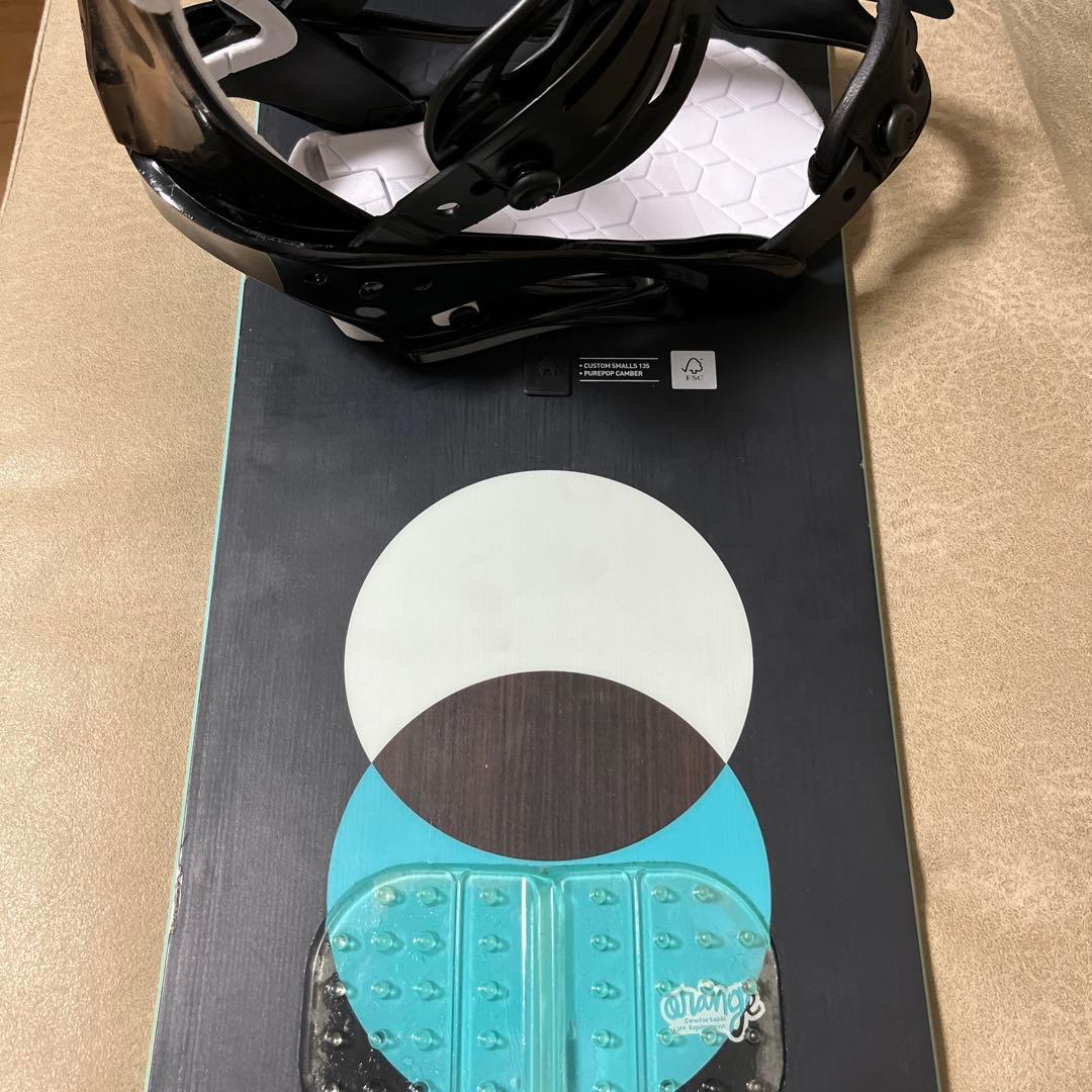 BURTON CUSTOM 135 × BURTON SMALLS