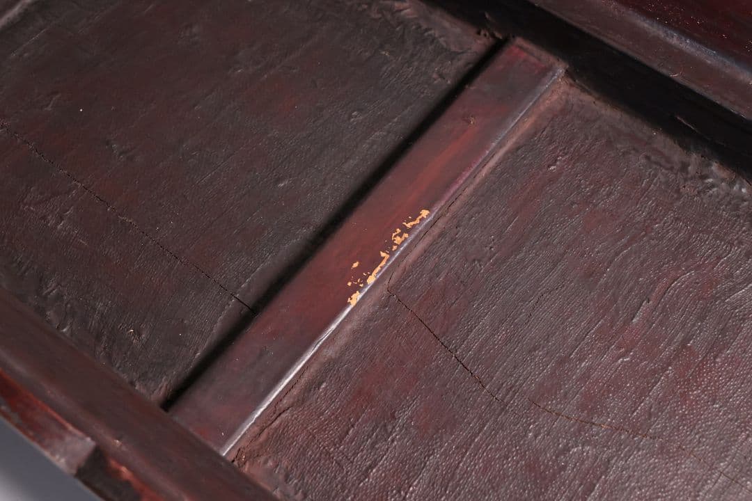 中国美術 螺鈿細工 平卓 46×28.3cm 人物 花台 香炉 木製【MA812