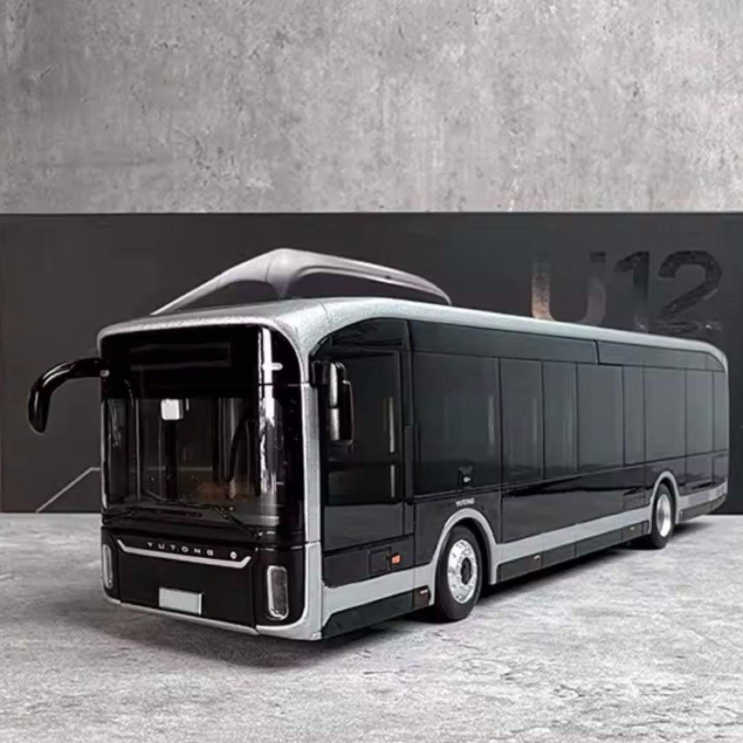 専用翔平宇通バスモデルU12海外版ダイヤモンドモデル1:42バス純電気バスモデル
