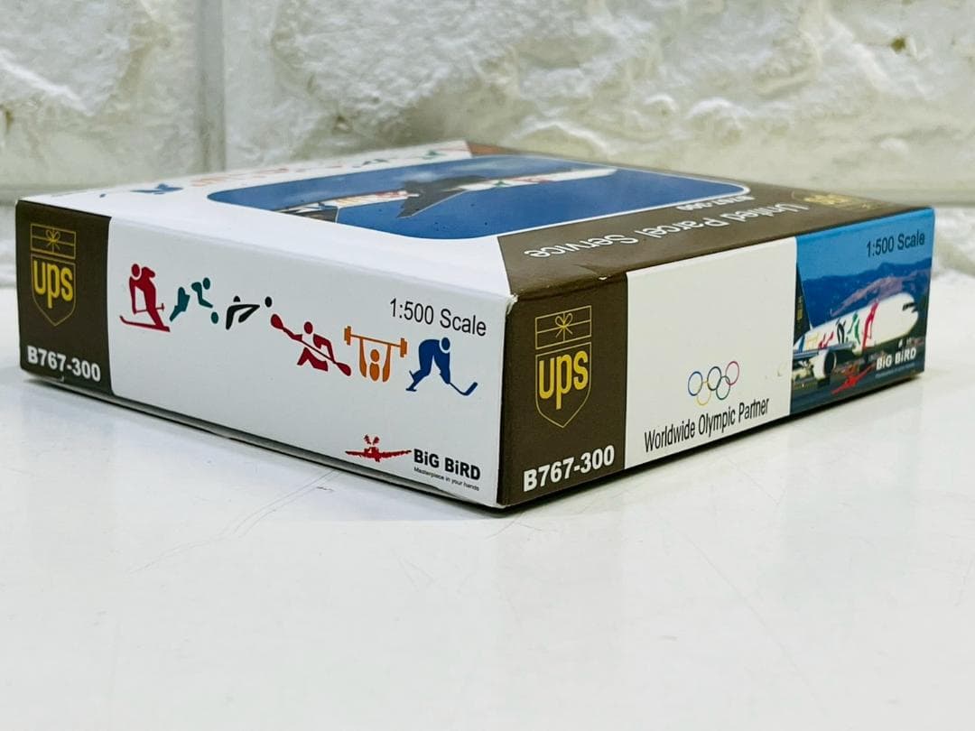 181Z UPS ボーイング 767-300 1/500 スケール オリンピック