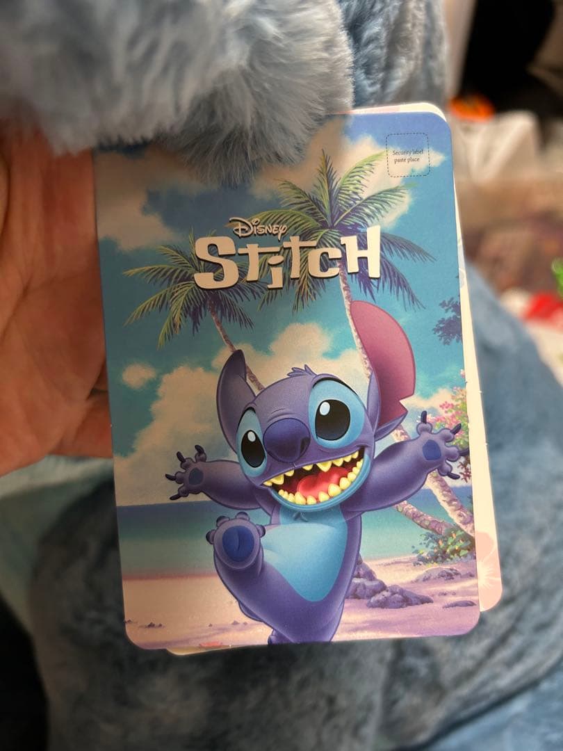 送料込み　コストコ限定　スティッチ　特大　ぬいぐるみ　ブランケット付き