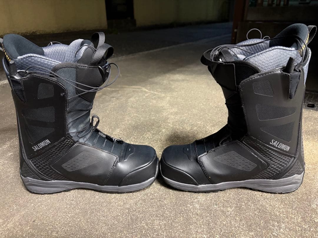 サロモン ダイアログ 26.5cm クイックレース 使用少ない　足の幅細めの方に