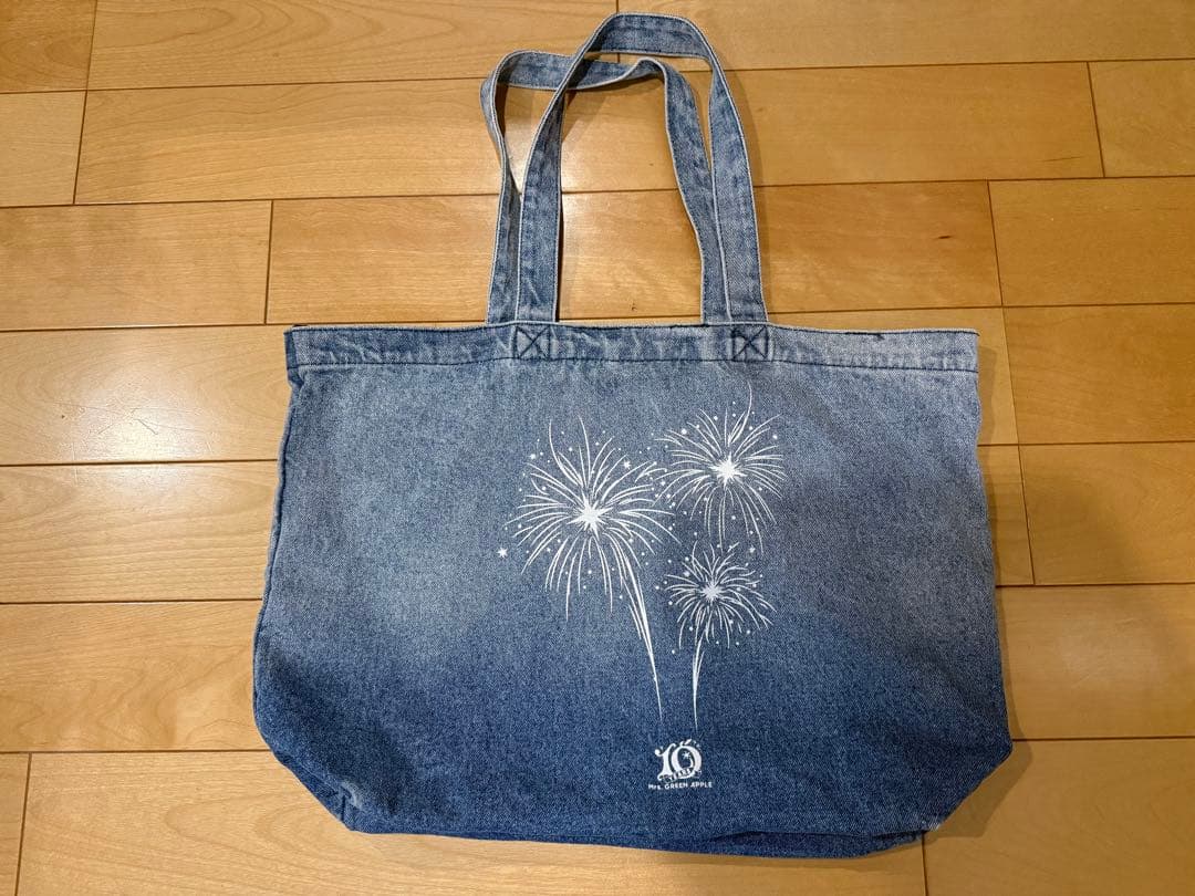 【Mrs.GREEN APPLE】FJORD デニムトートバッグ